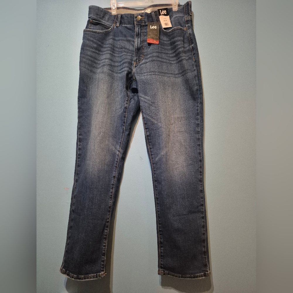 Lee Active Stretch Athletic Taper Jeans - Blue